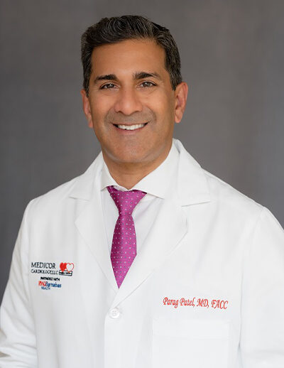 Portrait of Dr. Parag B. Patel, MD, FACC, Cardiologist at Medicor Cardiology