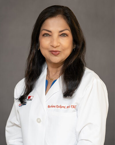 Portrait of Dr. Rachana A. Kulkarni, MD, FACC, MBA, CPE, Cardiologist at Medicor Cardiology