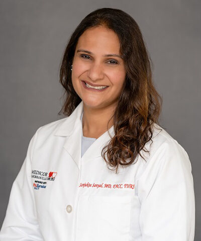 Portrait of Dr. Sanjukta S. Sanyal, MD, FACC, FHRS, Cardiac Electrophysiologist at Medicor Cardiology