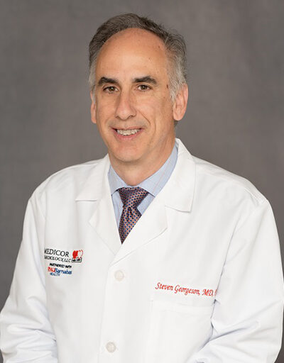 Portrait of Dr. Steven E. Georgeson, MD, FACC, Cardiologist at Medicor Cardiology