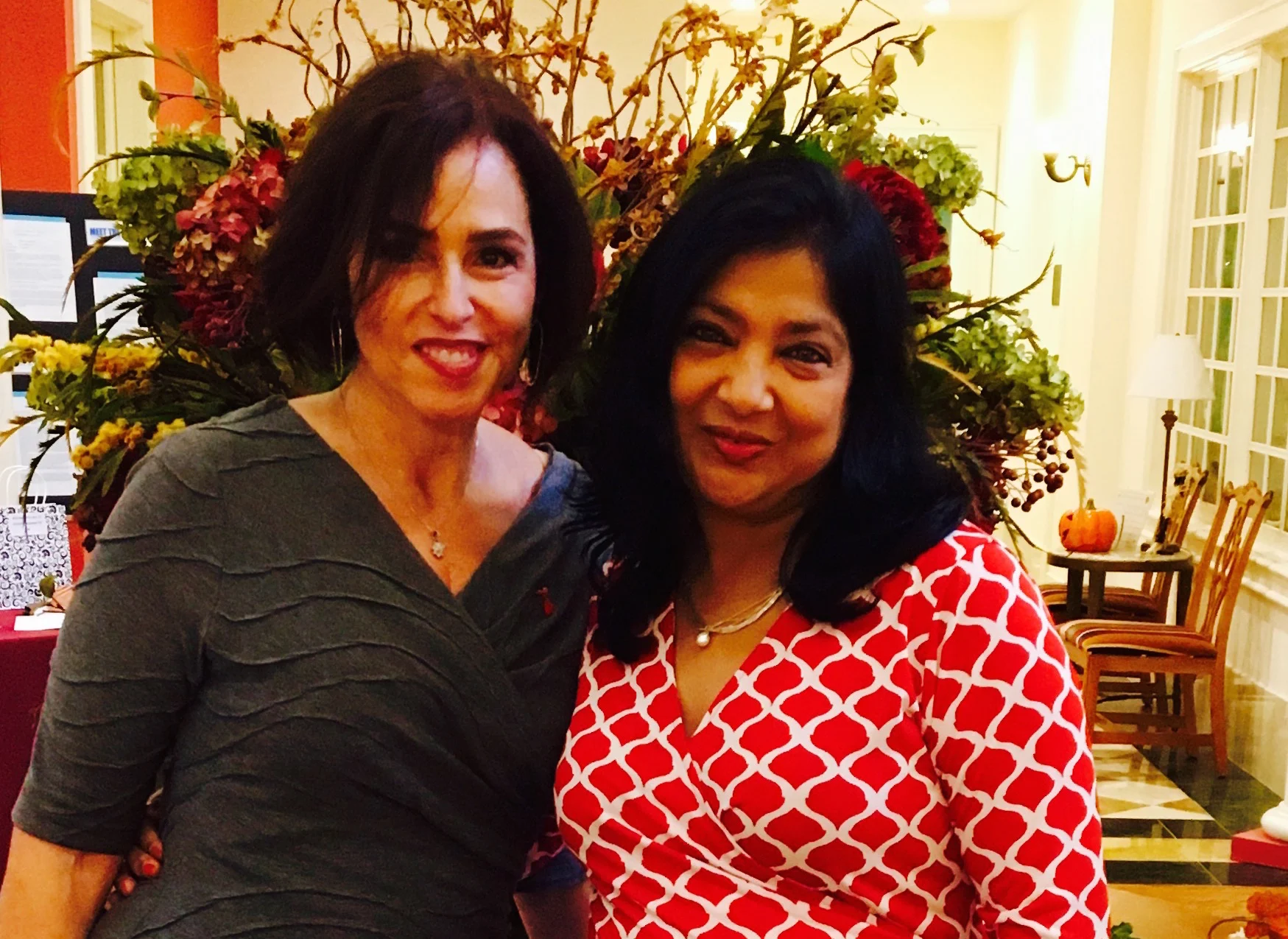 Patient Randee and Dr. Kulkarni Canal Walk Women's Club Charity Luncheon