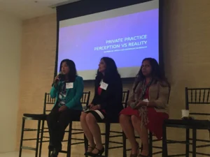 Dr. Rachana Kulkarni speaking at Women in Cardiology Leadership Workshop