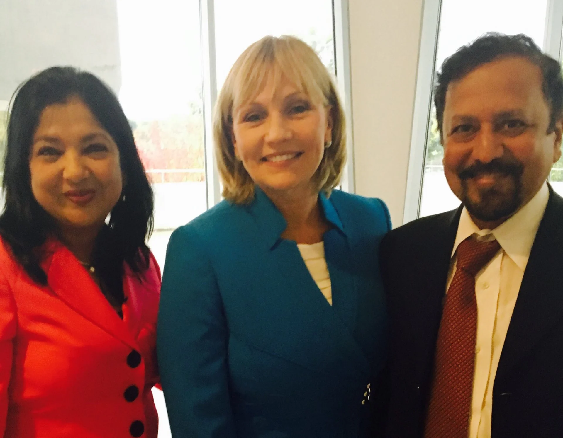 Dr. Rachana Kulkarni at the State of New Jersey Diwali Celebration 